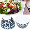 4PCS 6in Salad Bowl Dinner Serving Bowl Sets Kitchen Imitation