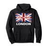Mind The Gap London Union Jack Flag England Pullover Hoodie