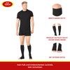 Medical Compression Socks and Thrombosis Stockings with Open Toe for