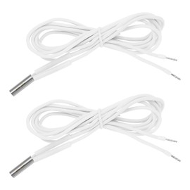 ECSiNG 2pcs 24V 60W High-Temperature Heater Filter Element Compatible with Mosquito Hotend V6 Hotend PT100 Compatible with Volcano MK8 3D Printer White 6x20mm