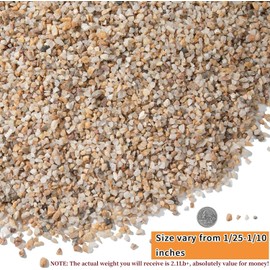 Tinyunicorn 2lb Mixed Sand Rocks Pebbles Pumice Potting Soil Amendment Succulent Cactus Bonsai Gritty Rock Decorative Gravel for Succulents, Bonsai, Vase Fillers,Terrarium Plants