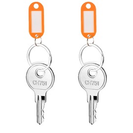Universal CH751 Replacement Keys, 5 Pcs RV Keys CH751 Key, for Camper Door, Rv Storage Locks, Campers Storage Cabinets, Door Lock T-Handles, Locks Carts Shells, Tool Boxes