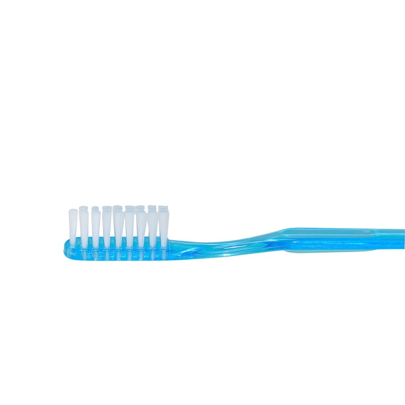 Disposable Toothbrushes with Toothpaste, Pack of 100, Soft Nylon Bristles