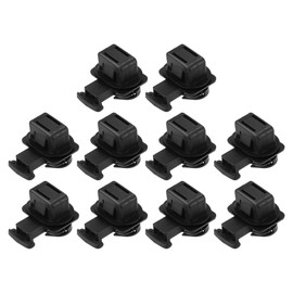 ACROPIX Rear Seat Cushion Pad Clips Set Fit for Honda Accord - Pack of 10 Black