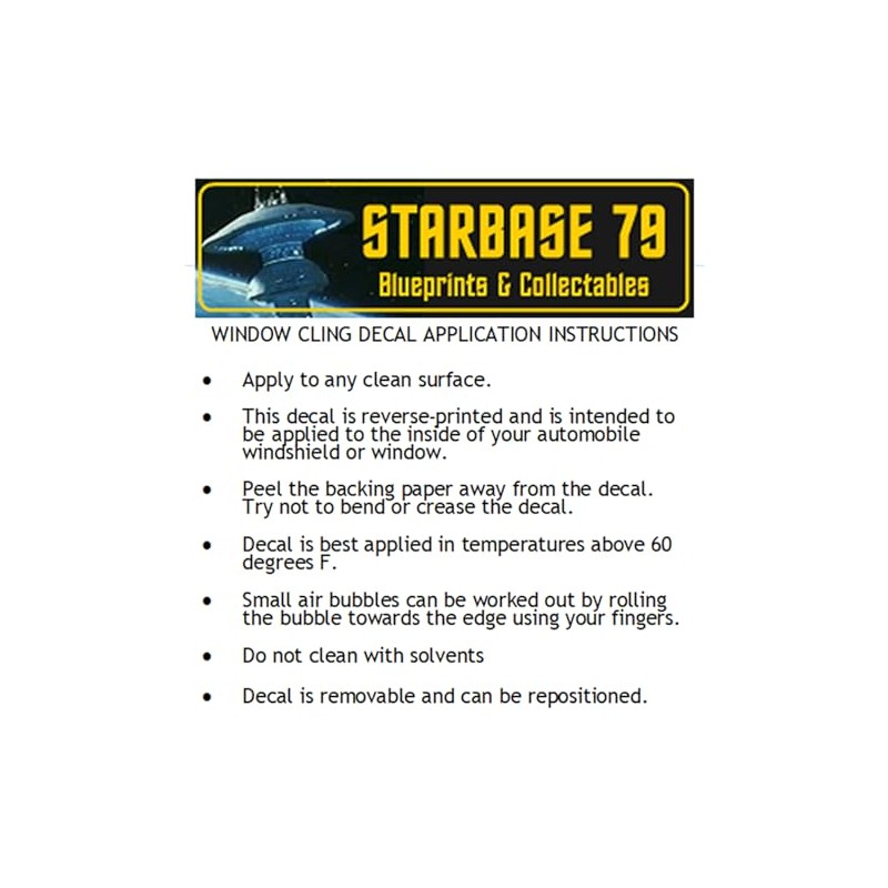 2026 Area-51 Janet Airlines Parking Decal, UFO