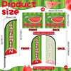 Hillsuren Watermelon Advertising Feather Flag Pole Kit Include 7 ft