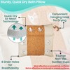 Luxury Cork Bath Pillow, Bath Pillow Luxury Bathtub Pillow -