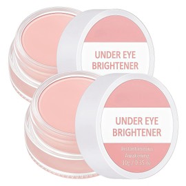 2PCS Under Eye Brightener & Concealer for Dark Circles - Pink Concealer, Full Coverage Under Eye Concealers, Long-Lasting Color Corrector