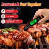 Meat Thermometer Digital, IP67 Waterproof Food Thermometer for Cooking and