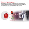 Wireless Sound Light Siren 110DB Burglary Prevention High Pitch Alarm