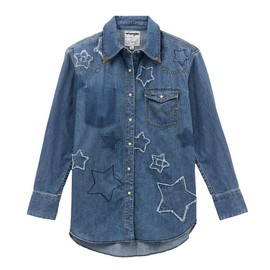 Wrangler x Lainey Wilson Denim Stardust Shirt Denim M