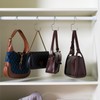 Queekay 12 Pieces Purse Hooks for Closet Bag Hanger Organize