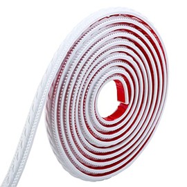 Paintable Wall Trim | Peel and Stick Self-Adhesive Design | DIY Home Decor on The Cabinet / Mirror Frame, 16.4ft