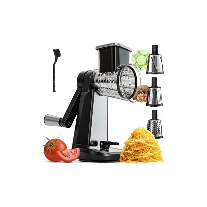 CHEFOLLA Multifuncional Cortador de Verduras,Mandolina Rallador de Verduras