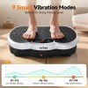 HTM Vibration Plate Exercise Machine, Whole Body Workout Equipment for