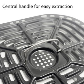AIXXCUVQ Enjoy Healthy And Safe Cooking With Air Fryer Accessories Made Of Food Grade Steel Iron Fryer Air Accessories Ayer Fryer