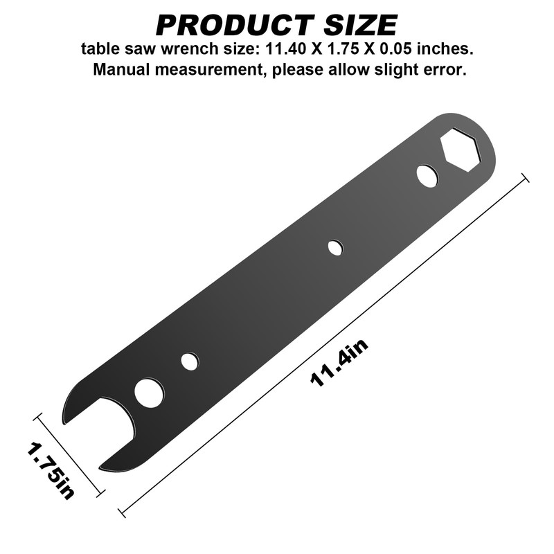 Table Saw Wrench N506977, for DeWalt DWE7485 DWE7490X DWE7491RS DWE7499GD,for