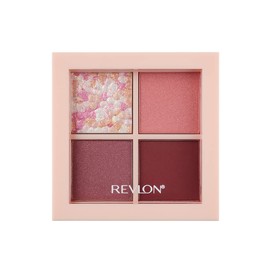 Revlon Dazzle Eyeshadow Quad 003 Vintage Rose Color Image: Bordeaux Pink Developed in Japan Eyeshadow 3.0g