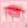 Mrettick 3 PCS Peach Lip Balm Color Changing Lipstick Set,