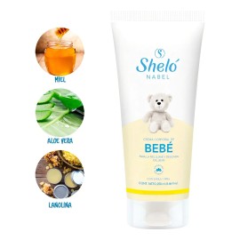 Crema Natural Corporal Hidratante Bebé Sheló Nabel