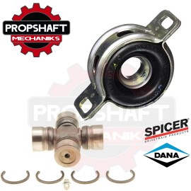 DANA Spicer 5002334 SPICER Center Bearing & 5-1510X U-Joint fits 1995-2004 Toyota Tacoma
