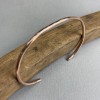 Sky Copper Cuff, Thin, Simple, Minimal, Handmade In USA