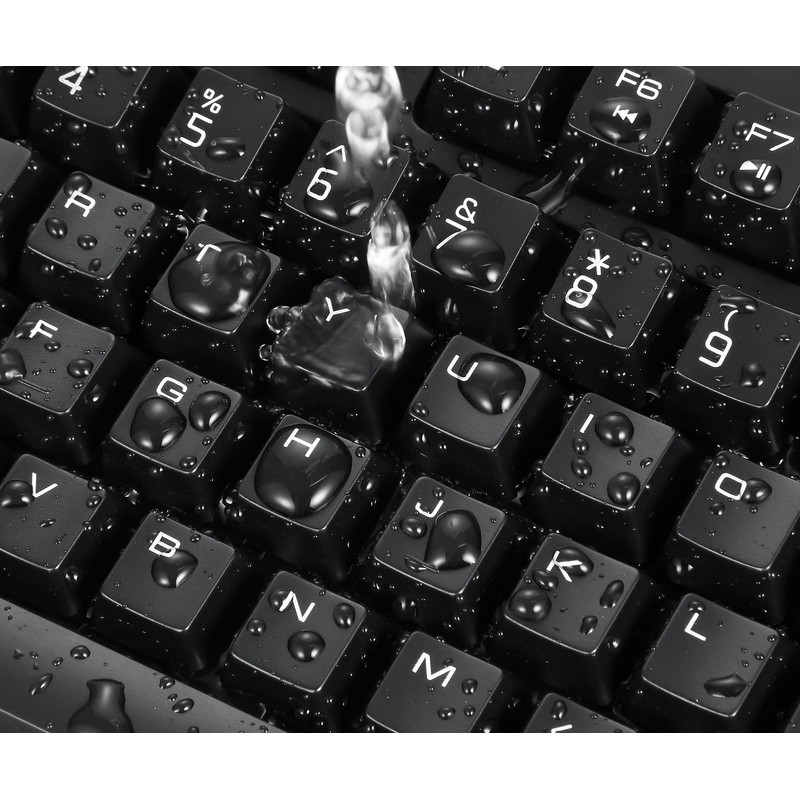 Perixx PERIBOARD-517 Wired Washable USB Keyboard, Certified with IP 65