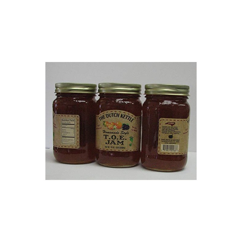 The Dutch Kettle TOE Jam 2- 19 0z jars