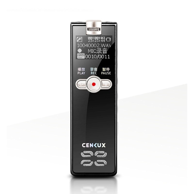 IC Recorder CENLUX Voice Recorder 8GB mp3 Player Flash Disc