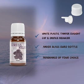 Aroma Depot Essential Oil 10ml Stress Relief Scented Oil I Premium Grade Fragrance Oil for, Massage, Candle & Soap Making I Natural Aromatherapy Oil for Home Diffusers I Fragrance DIY-10ml