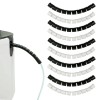 Heyshapeing 10PCS Holder for Oxygen Hose Tubing Supports for Oxygen