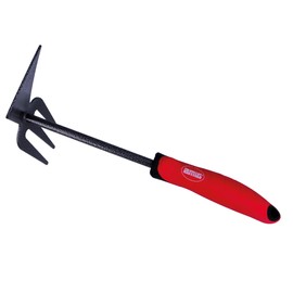 Amig - Gardening and Fork with ABS Handle and Steel Body for Home Gardening and Planting | Red/Black | Dimensions - 33 cm