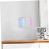 Operitacx Wall Calendar Flip Hanging Calendar 18 Month Daily Schedule