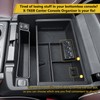 Center Console Organizer Tray Compatible with 2014-2018 Chevy Silverado/GMC Sierra