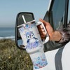 Jiaazerd Penguin Tumbler, 40 oz Insulated Water Bottle With Handle