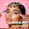 2 in 1 Eyebrow Pencil, Eyebrow Pencil with Two Ends