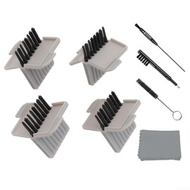 36 Pack Hearing Aid Wax Guards，Wax Filters for Hearing Aids for Phonak Cerustop Wax Guards Accessory Cleaning Tool Set with Applicator Brush Microfiber Cloth Ear Wax Protection Moisture