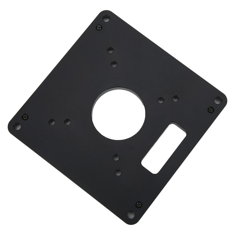 Router Table Insert Plate Aluminium Alloy CNC Trimmer Woodworking Engraving