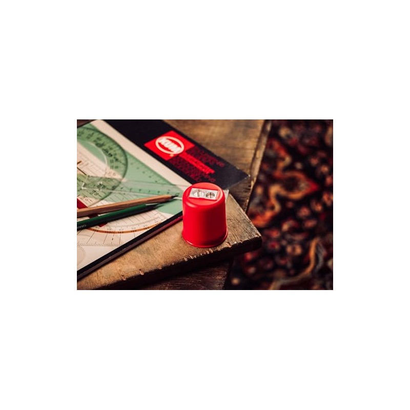 KUM AZ303.14.16-R - Pencil Sharpener with Container Pod M2, 3