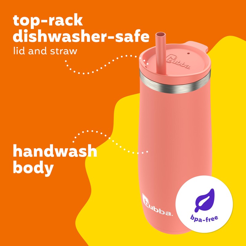 Bubba 32 oz Radiant Tumbler Without Case, Rubberized Coral