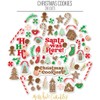 Paper Die Cuts - Christmas Cookies - for Santa Eve