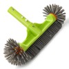 Pool Brush Head with Round Ends, 12.5'' High-Efficiency Pool Brush