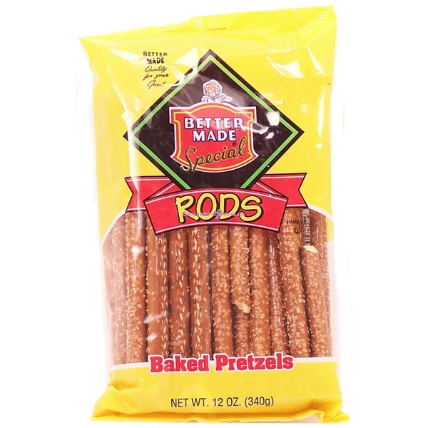 Better Made rods baked pretzels, 12-oz. bag