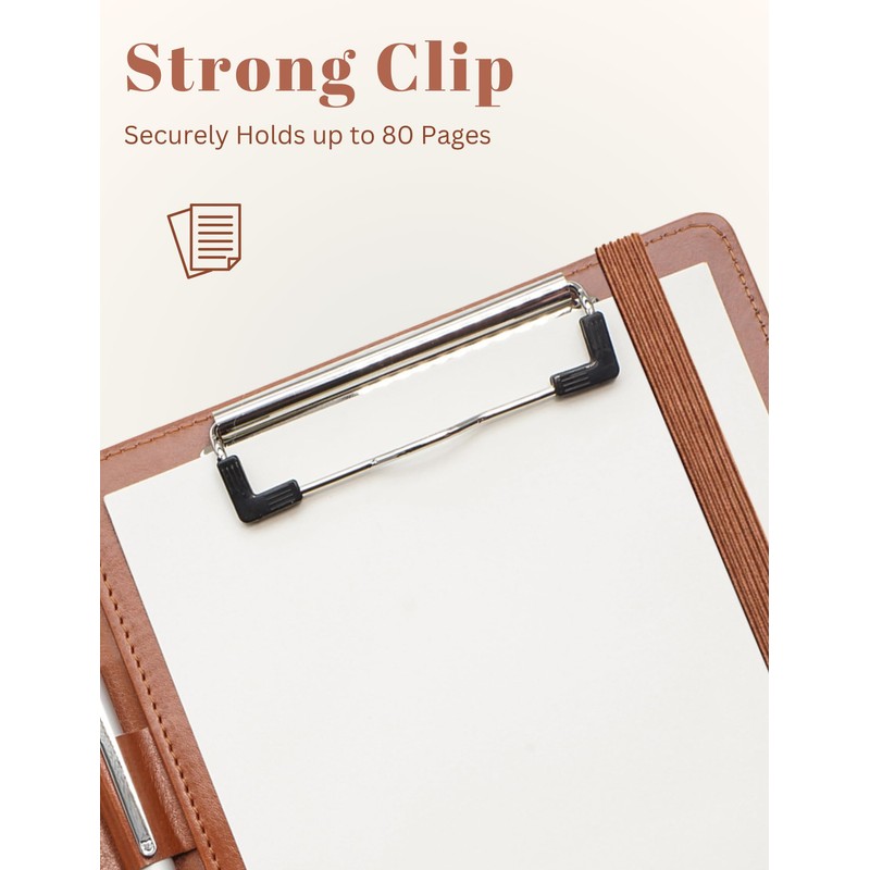 Junior Padfolio Clipboard Small for 7 x 9 Writing Pad