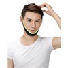 DIZLAS Men's Small Face Belt Mask Small Face Band Double