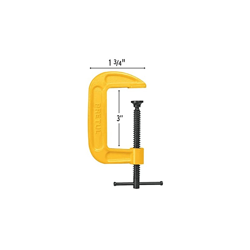 Pretul PNT-3P, Prensa de hierro nodular para carpintería, 3"