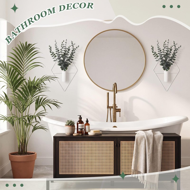 Hanging Artificial Planters Wall Decor