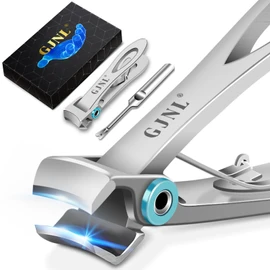 Nail Clippers for Men Thick Nails - Valentine's Day Gifts Presents for Men Husband Sharp Extra Large Heavy Duty Toesnail Clippers, 16mm Wide Jaw Opening Toenail Clippers for Seniors Nails Cutter