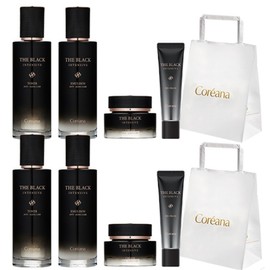 [Koreana] The Black Intensive Basic 4 Type Perfect 2 Sets / [코리아나] 더 블랙 인텐시브 기초 4종 완벽 2세트