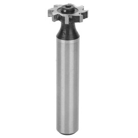 Straight Shank Metric Half Round HSS T Slot Router Bit Heavy Duty for Milling Steel, Aluminum, Copper and Iron